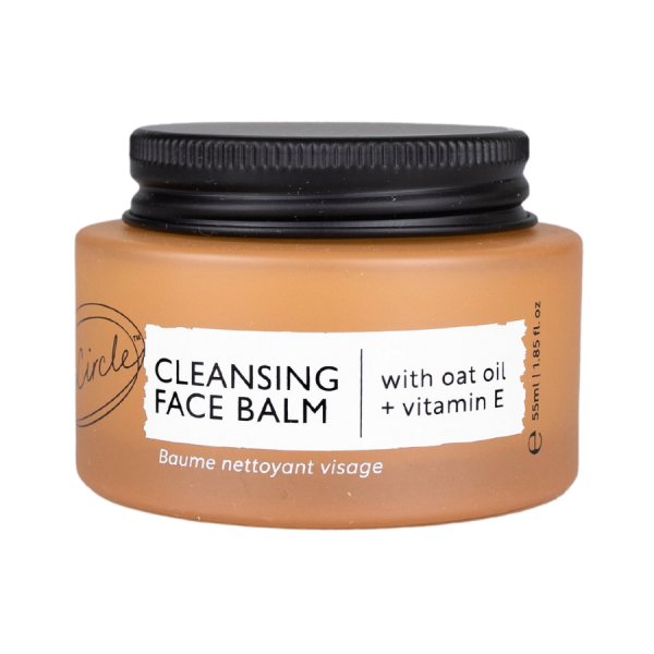 UpCircle Natural, Vegan Face Cleansing Balm With Oat Oil and Vitamin E - 55 ml